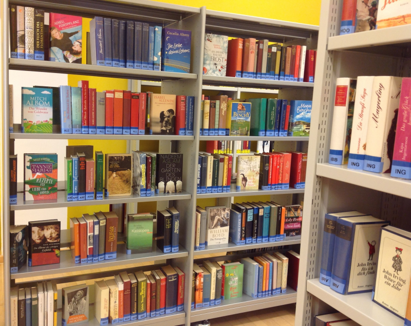 Romane in der Bücherei Wiener Neudorf