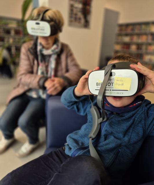 VR in der Bücherei