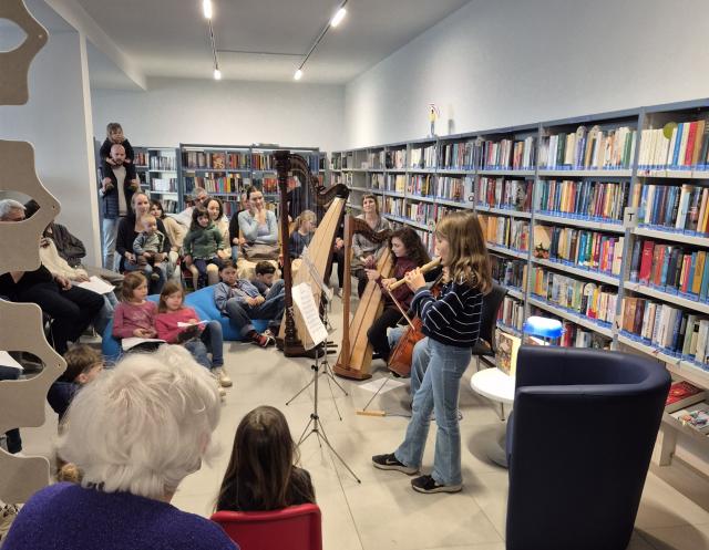 Musikschule in der Bücherei