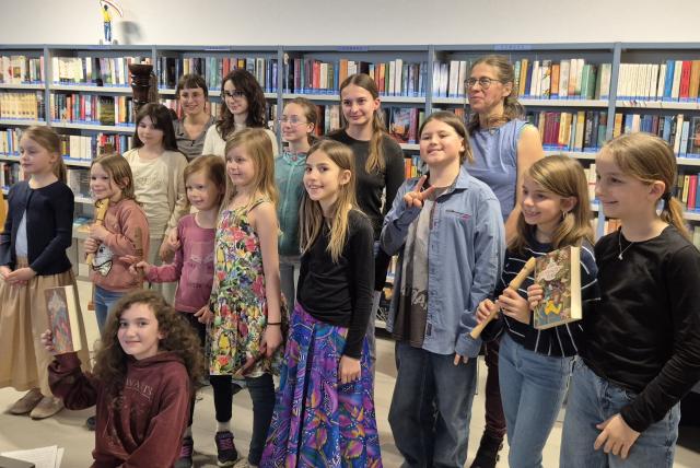 Musikschule in der Bücherei